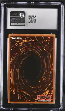 Yugioh CGC 10 Dark Hole LOB-052 Super Rare Glossy Unlimited EXTREMELY RARE - Image 2