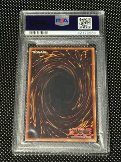 Yugioh PSA 10 2002 Dark Hole LOB-052 Super Rare 1st Edition Glossy *0684 - Image 2