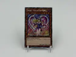 YUGIOH - DARK MAGICIAN GIRL - PLATINUM SECRET RARE - RA03-EN123 - 1st ED - Image 1