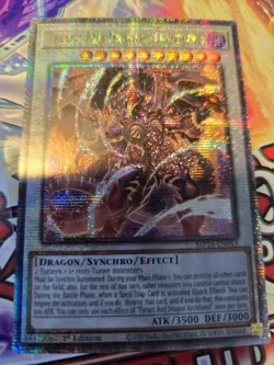 Tyrant Red Dragon Archfiend Quarter Century Secret Rare Card MP24-EN043 - Image 1