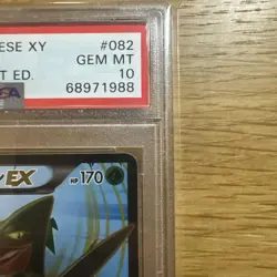 PSA10 Sceptile EX SR XY 2015 Bandit Ring Pokemon Card Japanese - Image 3
