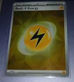 Basic Lightning Energy 012 Cracked Ice Holo Stellar Crown Pokemon Card NM/LP - Image 1