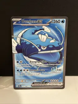 Dondozo EX 211/182 Destined Rivals Full Art Ultra Rare Holo Pokemon TCG Card - Image 1