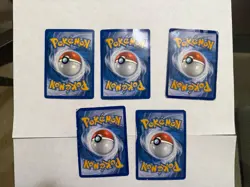 2013 Pokemon McDonald’s Happy Meal Cards 5 Card Lot Pikachu 5/12 Froakie 4/12 - Image 3