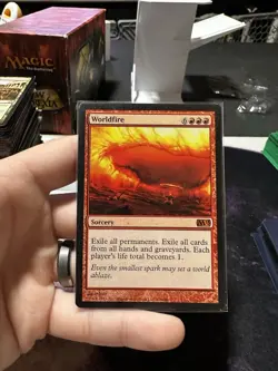 Worldfire Core Set 2013 M13 Regular Card Near Mint Condition - Image 1