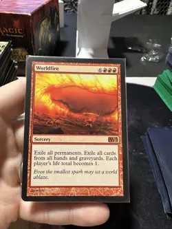 Worldfire Core Set 2013 M13 Regular Card Near Mint Condition - Image 1