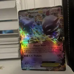 Mewtwo EX 61/162 - Breakthrough Set - Holo Rare Pokemon TCG Card - Near Mint Con - Image 1
