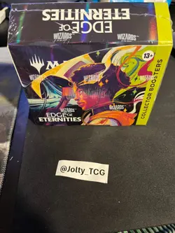 Magic the Gathering EDGE OF ETERNITIES COLLECTOR BOOSTER BOX Factory Sealed MTG - Image 1