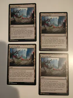 Spawning Bed x4 (NM) #248 Battle for Zendikar BFZ MTG Magic The Gathering - Image 1