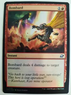 Bombard #0129 Edge of Eternities MTG Magic NM FOIL - Image 1
