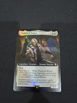 Thancred Waters Extended Art Foil Near Mint MTG Commander: FINAL FANTASY 0139 R - Image 1