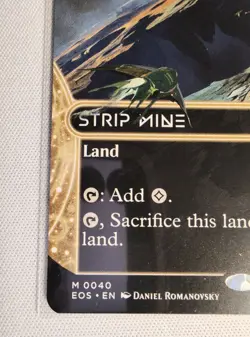 Strip Mine (Mythic Borderless) 0040 EOE Stellar Sights MTG NM Non-Foil Single - Image 5