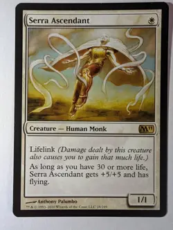 Serra Ascendant Core Set 2011 (M11) MTG Magic Regular English LP - Image 2
