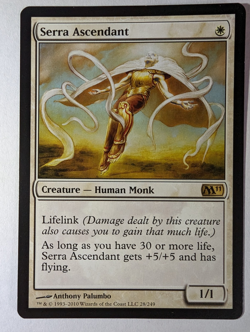 Serra Ascendant Core Set 2011 (M11) MTG Magic Regular English LP - Image 3