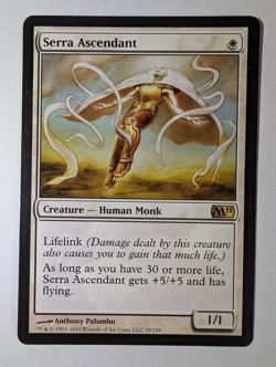 Serra Ascendant Core Set 2011 (M11) MTG Magic Regular English LP - Image 1