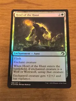 MTG Innistrad Midnight Hunt - Howl of the Hunt - MID 188 - FOIL - Image 1