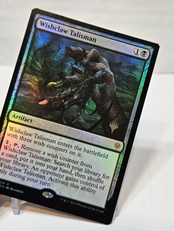 FOIL Wishclaw Talisman Throne of Eldraine Promo MTG Magic the Gathering 7222 - Image 4