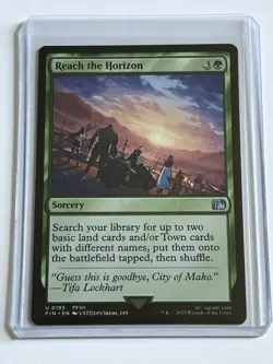 Reach the Horizon 195 MTG Final Fantasy 2025 Mint - 9.0 + Uncommon Non Foil - Image 1