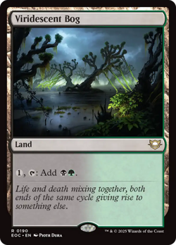 Viridescent Bog - 190 - Commander: Edge of Eternities- Near Mint - MTG - Image 1