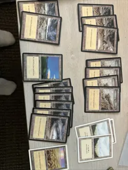 Lot of 25 MTG Magic the Gathering White/Plains Basic Land - Image 2