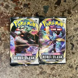 New Sealed Pokemon SWSH Sword & Shield Rebel Clash Booster Pack Boss's Order - Image 1