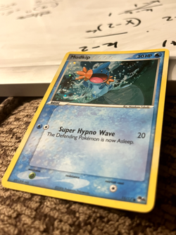 Pokemon TCG - Mudkip 11/17 Cosmos Holo Pop Series 4 Near Mint Condition Rare - Image 3