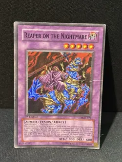 Yugioh Reaper on the Nightmare PGD-078 1st Edition Original Print Vintage - Image 1
