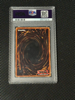 Yugioh PSA 10 Monster Reborn LOB-118 WAVY Ultra Rare EXTREMELY RARE - Image 2