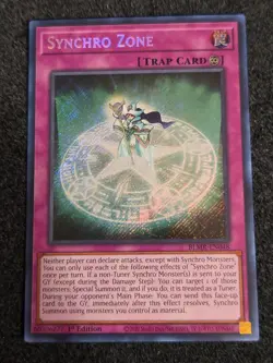 Yugioh! LP Synchro Zone - BLMR-EN048 - Secret Rare - 1st Edition Lightly Played, - Image 1