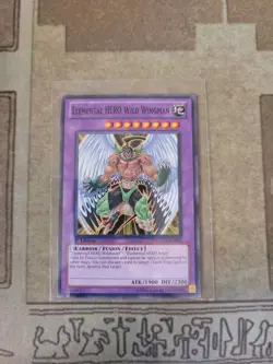 YUGIOH ELEMENTAL HERO WILD WINGMAN LCGX-EN055 COMMON 1ST ED VLP - Image 1
