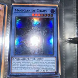 YUGIOH MAGICIAN OF CHAOS LDS3-EN089 ULTRA 1ST ED NM BLUE - Image 1