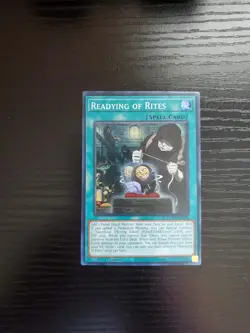 Yugioh Duelist's Advance - Readying of Rites - Super Rare - DUAD-EN086 - Image 1