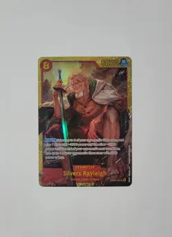One Piece Card Game Silvers Rayleigh OP08-118 SEC Two Legends English - Image 1