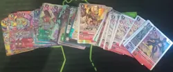 Digimon Card Lot - 45 FOIL CARDS, English - Image 1