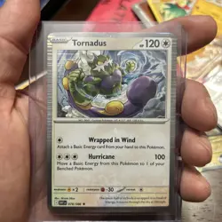 Pokemon Card Tornadus - Basic, Wrapped in Wind, Hurricane 97/106 - Image 1