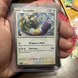 Pokemon Card Tornadus - Basic, Wrapped in Wind, Hurricane 97/106 - Image 3