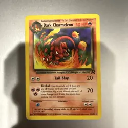 Dark Charmeleon 32/82 Pokemon TCG Team Rocket Vintage WOTC Card (Light Play) 1 - Image 1