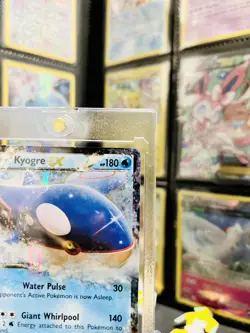 Kyogre EX XY41 Holo Pokemon Card Mint Condition Never Played - Image 2