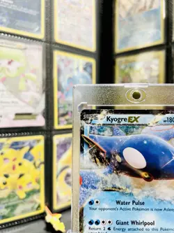 Kyogre EX XY41 Holo Pokemon Card Mint Condition Never Played - Image 3