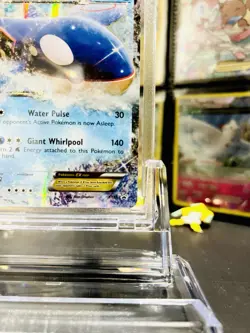 Kyogre EX XY41 Holo Pokemon Card Mint Condition Never Played - Image 4