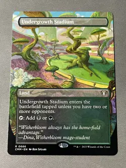 Undergrowth Stadium - Borderless MTG Commander Masters NM - Image 1