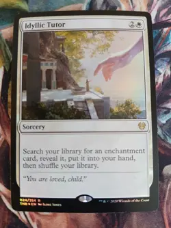 Idyllic Tutor Foil Rare NM Theros Beyond Death MTG 2020 024/254 - Image 2