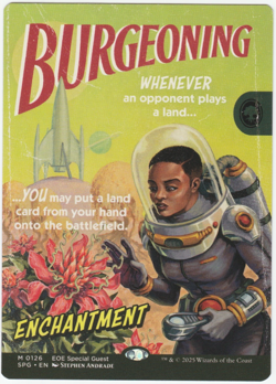 Burgeoning (Borderless) [Special Guests] MTG - Image 1