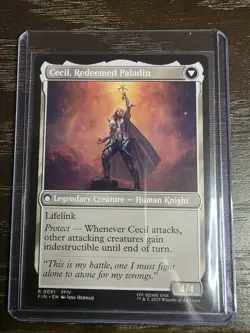 Cecil, Dark Knight - Final Fantasy MTG - Regular - Image 2