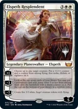 MTG English Elspeth Resplendent NM Normal Promo Pack: Streets of New Capenna - Image 1