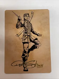 MTG Astarion, the Decadent Art Card - Gold-Stamped Signature, #62 - Image 1