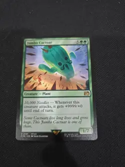 MTG - Jumbo Cactuar - Rare Regular #191 - Final Fantasy NM - Image 1