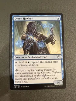 x1 Omen Hawker MOM MTG 0070 UNCOMMON M/NM 1x - Image 1