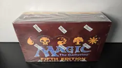 5th Edition Booster Box Sealed - English MTG - Good Condition - Image 2