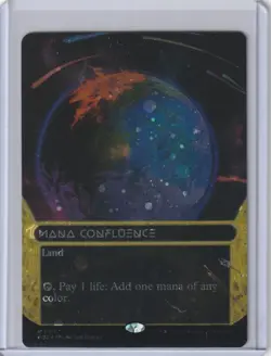 Mana Confluence - #115 (Borderless) (Galaxy Foil) Edge of Eternities - Mtg - Image 1